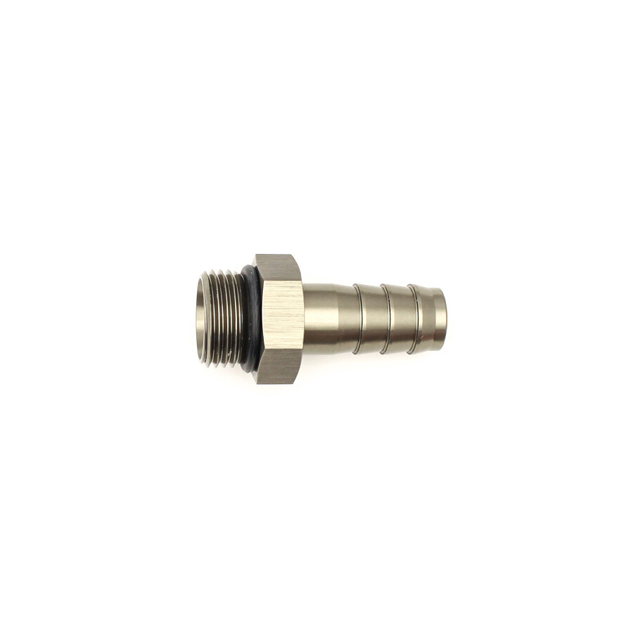 DEATSCHWERKS - 8AN ORB Male to 1/2&quot; Male Triple Barb Fitting w/O-Ring