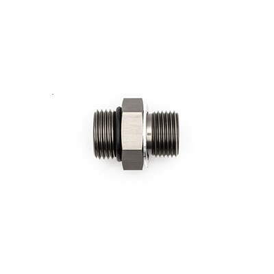 DEATSCHWERKS - 8AN ORB Male to M18 X 1.5 Metric Male w/O-Ring and Crush Washer