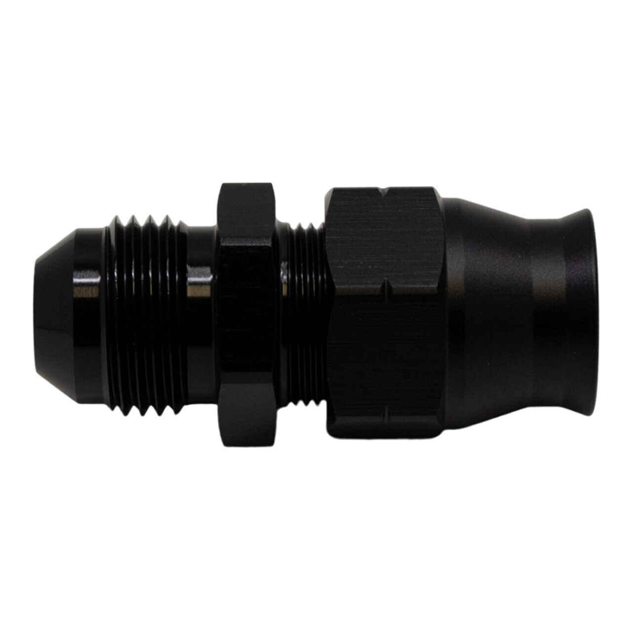 DEATSCHWERKS - 8AN to 1/2 Hardline Compression Adapter Anodized Matte Black