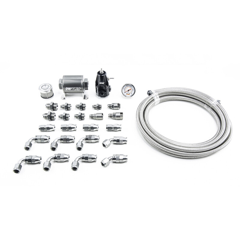 DEATSCHWERKS - DW400 Pump Module Return Plumbing Kit SS PTFE (Civic 01-15)