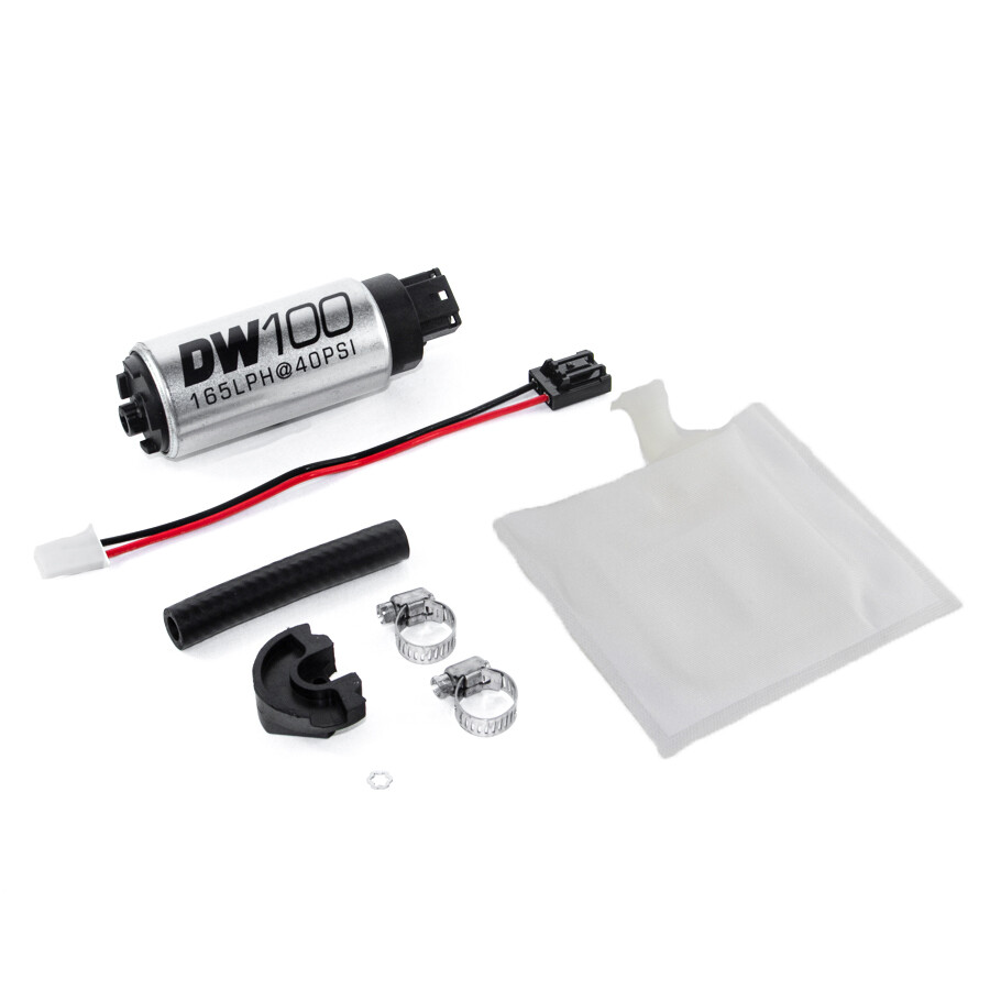 DEATSCHWERKS - DW100 165lph In-Tank Fuel Pump w/Install Kit (WRX 94-07/STi 02-07)