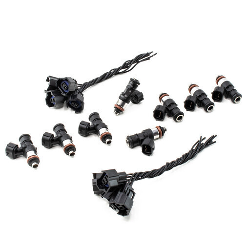DEATSCHWERKS - Set of 8 2200cc Fuel Injectors (Silverado 1500/Sierra 1500 00-13)