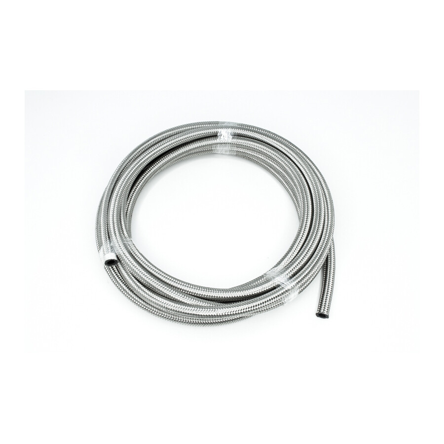 DEATSCHWERKS - 6AN Stainless Steel Double Braided CPE Hose - 20 Feet