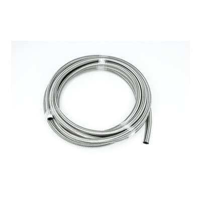 DEATSCHWERKS - 6AN Stainless Steel Double Braided CPE Hose - 20 Feet