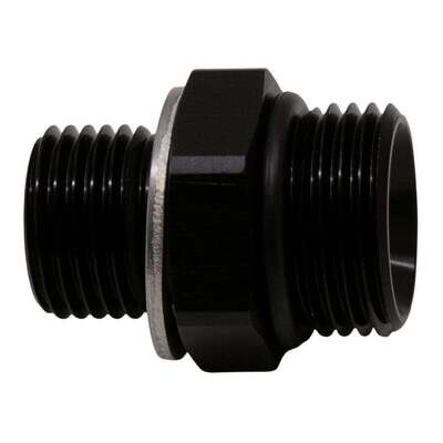 DEATSCHWERKS - 8AN to M16 X 1.5 Metric Adapter Anodized Matte Black