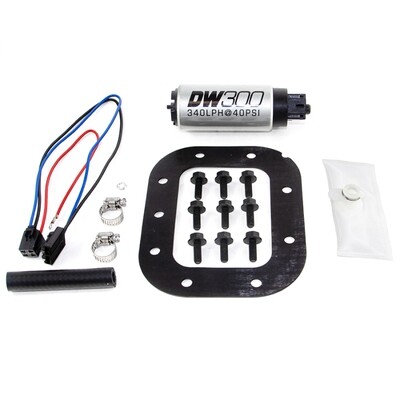 DEATSCHWERKS - DW300 Series 340lph In-Tank Fuel Pump w/ Install Kit (Corvette 86-89)