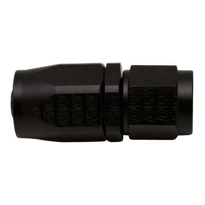 DEATSCHWERKS - 6AN Female Swivel Strait Hose End CPE Anodized Matte Black