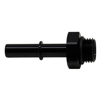 DEATSCHWERKS - 6AN to 5/16 EFI Quick Connect Adapter Anodized Matte Black