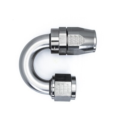 DEATSCHWERKS - Titanium 180 Deg 10AN Female Flare Swivel CPE Hose End