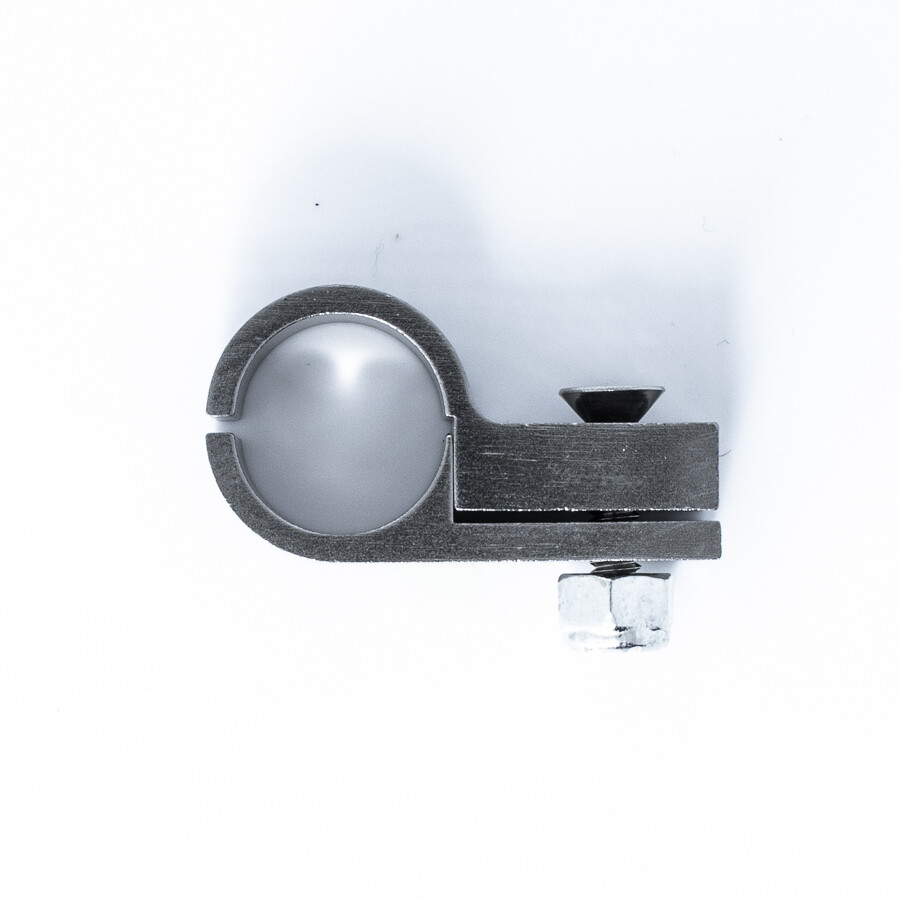 DEATSCHWERKS - Titanium Billet P-Clamp to Suit -10 PTFE and -8 CPE Hose (15.9mm Clamp ID)
