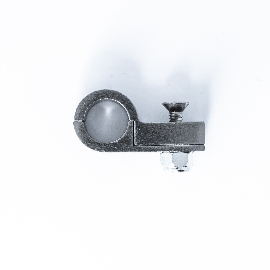 DEATSCHWERKS - Titanium Billet P-Clamp to Suit -8 PTFE and -6 CPE Hose (12.7mm Clamp ID)
