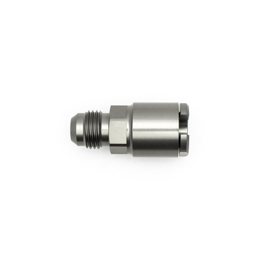 DEATSCHWERKS - 6AN Male Flare to 1/4&quot; Female EFI Quick Connect Adapter