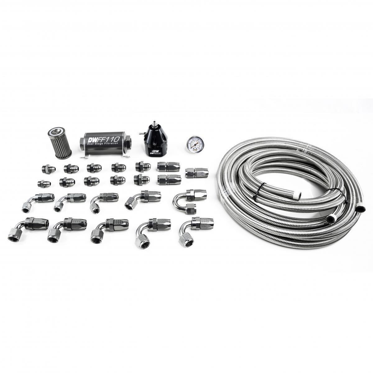 DEATSCHWERKS - X2 Series -8AN CPE Plumbing Kit (Mustang 11-19)