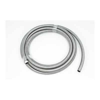 DEATSCHWERKS - 8AN Stainless Steel Double Braided CPE Hose - 20 Feet