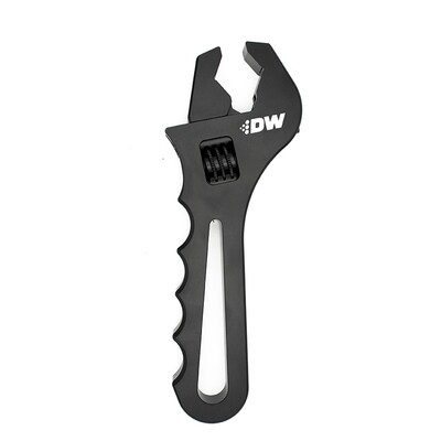 DEATSCHWERKS - Adjustable AN Hose End Wrench - Black Anodized