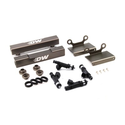 DEATSCHWERKS - Side Feed to Top Feed Fuel Rail Conversion Kit w/850cc Injectors (STi/Liberty GT 04-06)