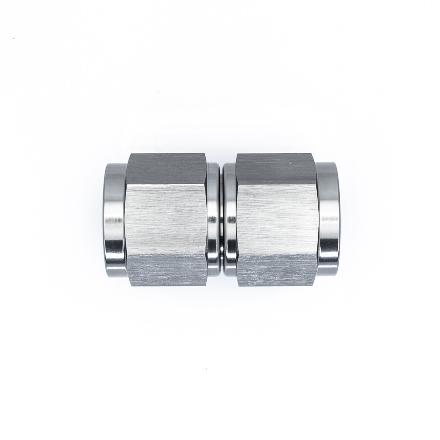 DEATSCHWERKS - Titanium Straight 10AN to 10AN Female Flare Swivel Coupler