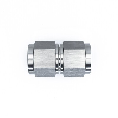 DEATSCHWERKS - Titanium Straight 10AN to 10AN Female Flare Swivel Coupler