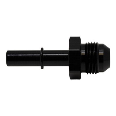 DEATSCHWERKS - 8AN to 3/8 EFI Quick Connect Adapter Anodized Matte Black