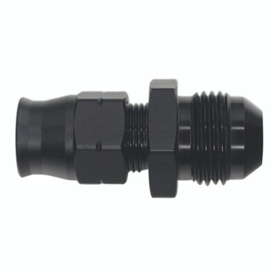 DEATSCHWERKS - 8AN to 3/8 Hardline Compression Adapter Anodized Matte Black