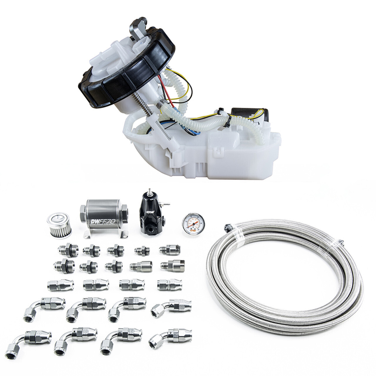 DEATSCHWERKS - DW400 Pump Module Return Kit SS PTFE (Civic 01-05/RSX 02-06)