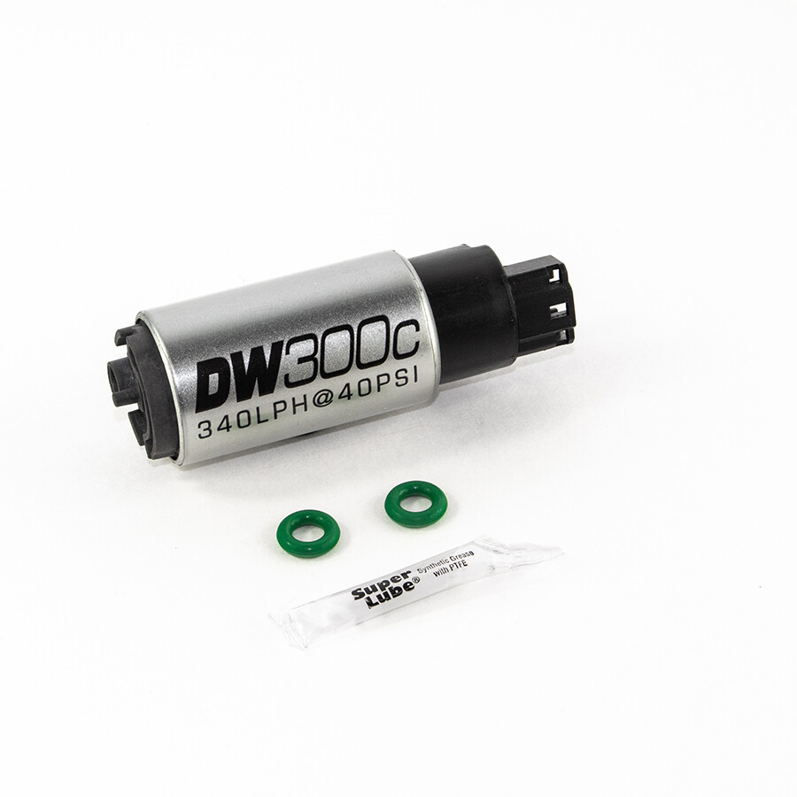 DEATSCHWERKS - DW300C 340lph Compact Fuel Pump w/Install Kit (RSX 02-06/Civic 01-05)