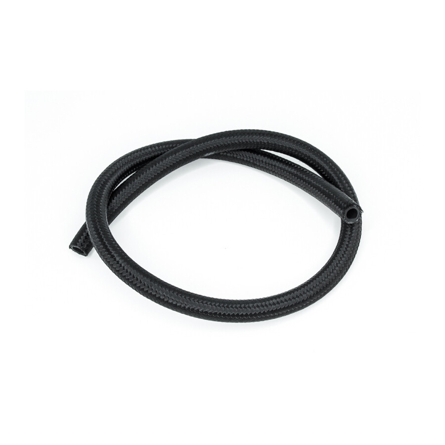 DEATSCHWERKS - 8AN Black Nylon Braided CPE Hose - 3 Feet