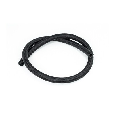 DEATSCHWERKS - 8AN Black Nylon Braided CPE Hose - 3 Feet