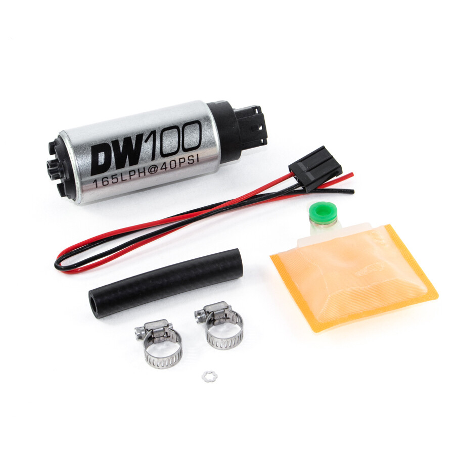 DEATSCHWERKS - DW100 165lph In-Tank Fuel Pump w/Install Kit