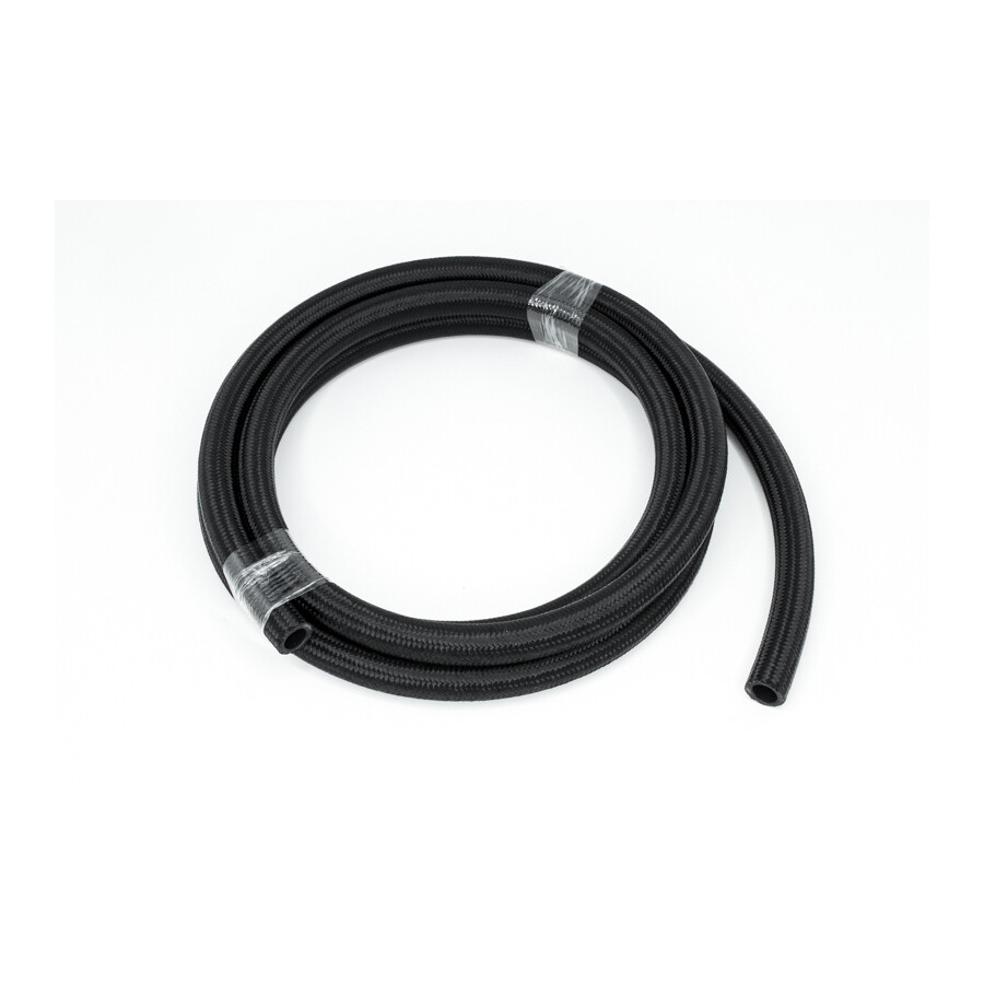 DEATSCHWERKS - 10AN Black Nylon Braided CPE Hose - 10 Feet