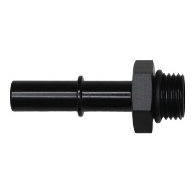DEATSCHWERKS - 6AN to 3/8 EFI Quick Connect Adapter Anodized Matte Black