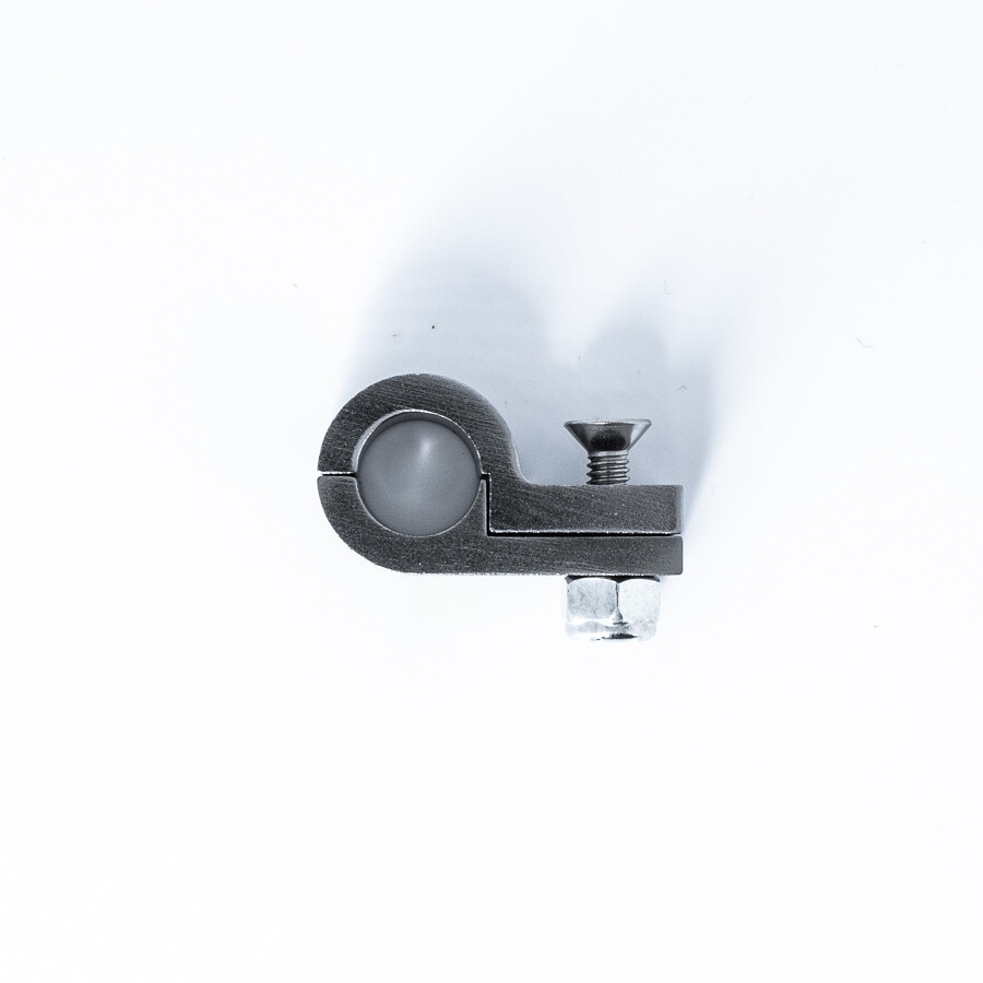 DEATSCHWERKS - Titanium Billet P-Clamp to Suit -6 PTFE Hose (11.1mm Clamp ID)