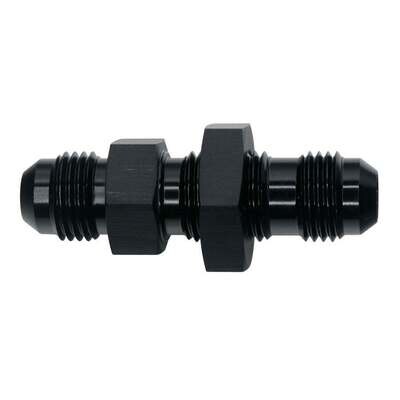 DEATSCHWERKS - 6AN to 6AN Bulkhead Adapter Anodized Matte Black