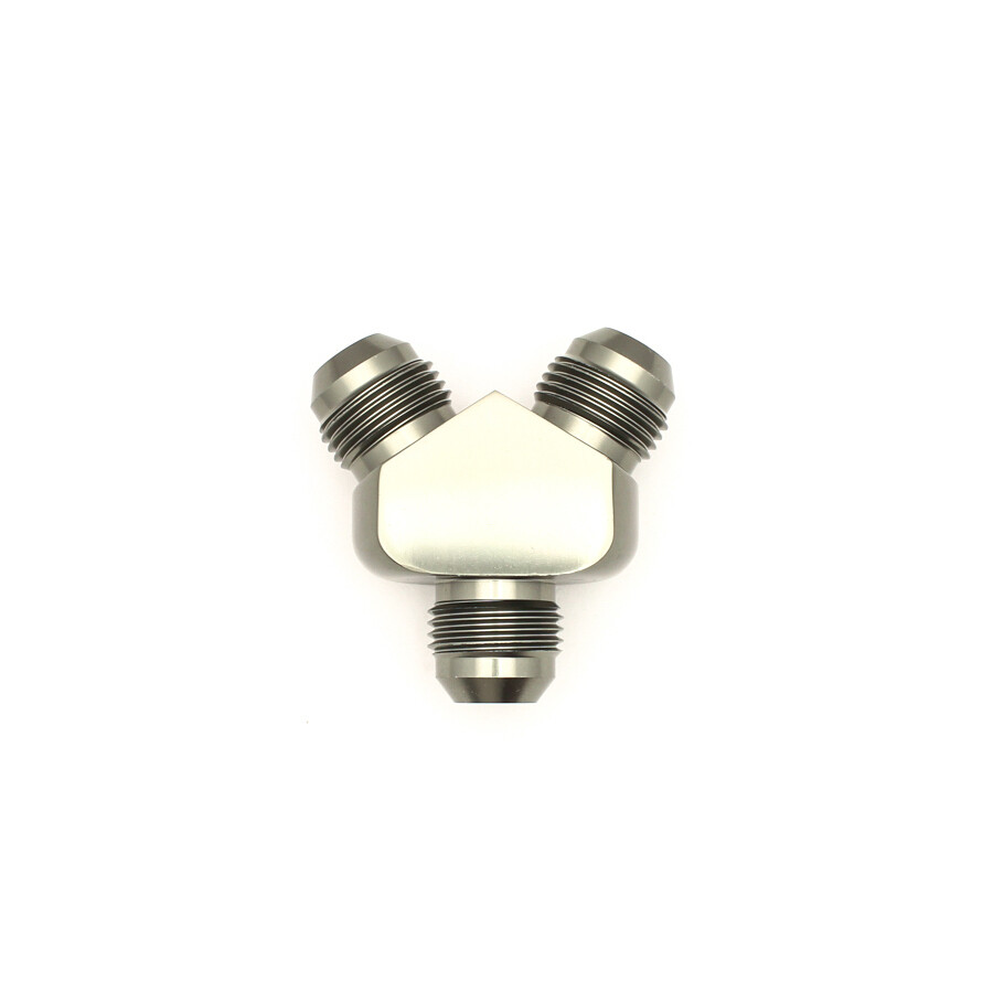 DEATSCHWERKS - 8AN Male Flare and 8AN to 8AN Male Flare Y-Block Fitting