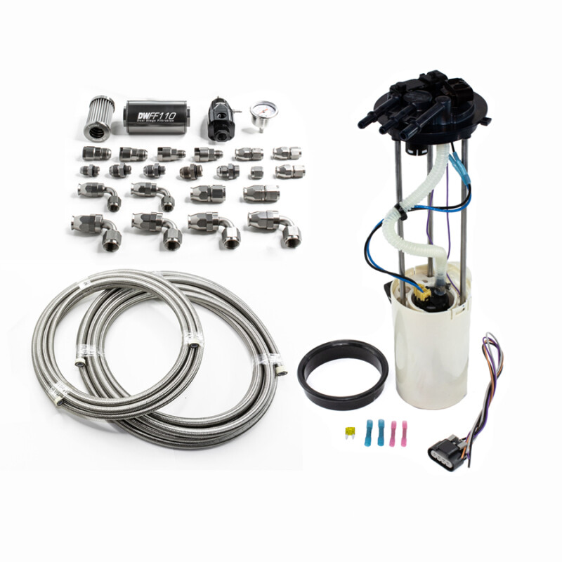 DEATSCHWERKS - DW400 Pump Module Return Kit SS PTFE (Silverado Sierra 1500/2500/3500 99-04)
