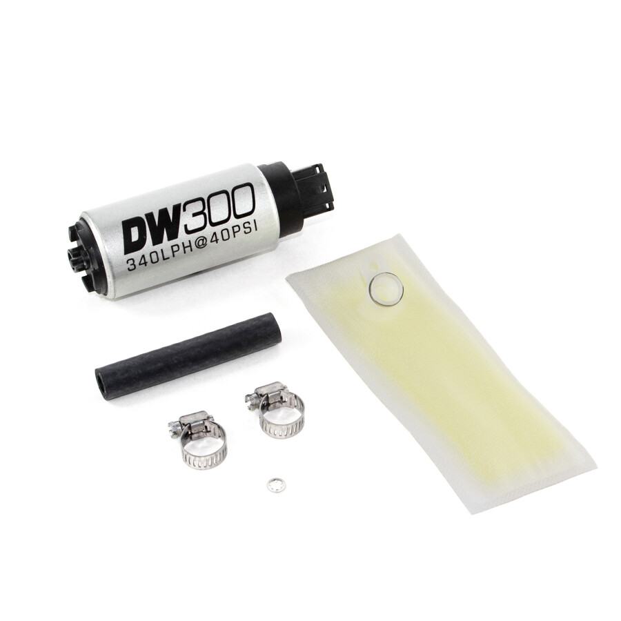 DEATSCHWERKS - DW300 340lph In-Tank Fuel Pump w/Install Kit (Integra 94-01/Civic 92-00)