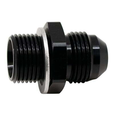 DEATSCHWERKS - 8AN to M18 X 1.5 Metric Adapter Anodized Matte Black