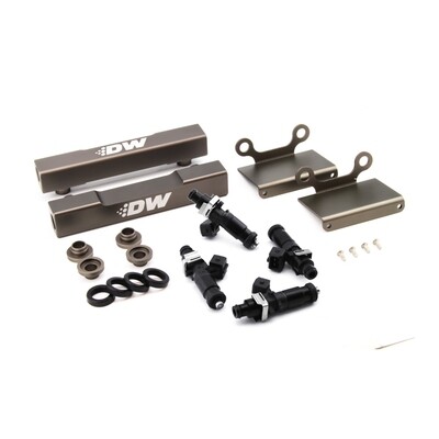 DEATSCHWERKS - Side Feed to Top Feed Fuel Rail Conversion Kit w/1200cc Injectors (STi/Liberty GT 04-06)
