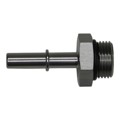 DEATSCHWERKS - 8AN to 5/16 EFI Quick Connect Adapter Anodized DW Titanium