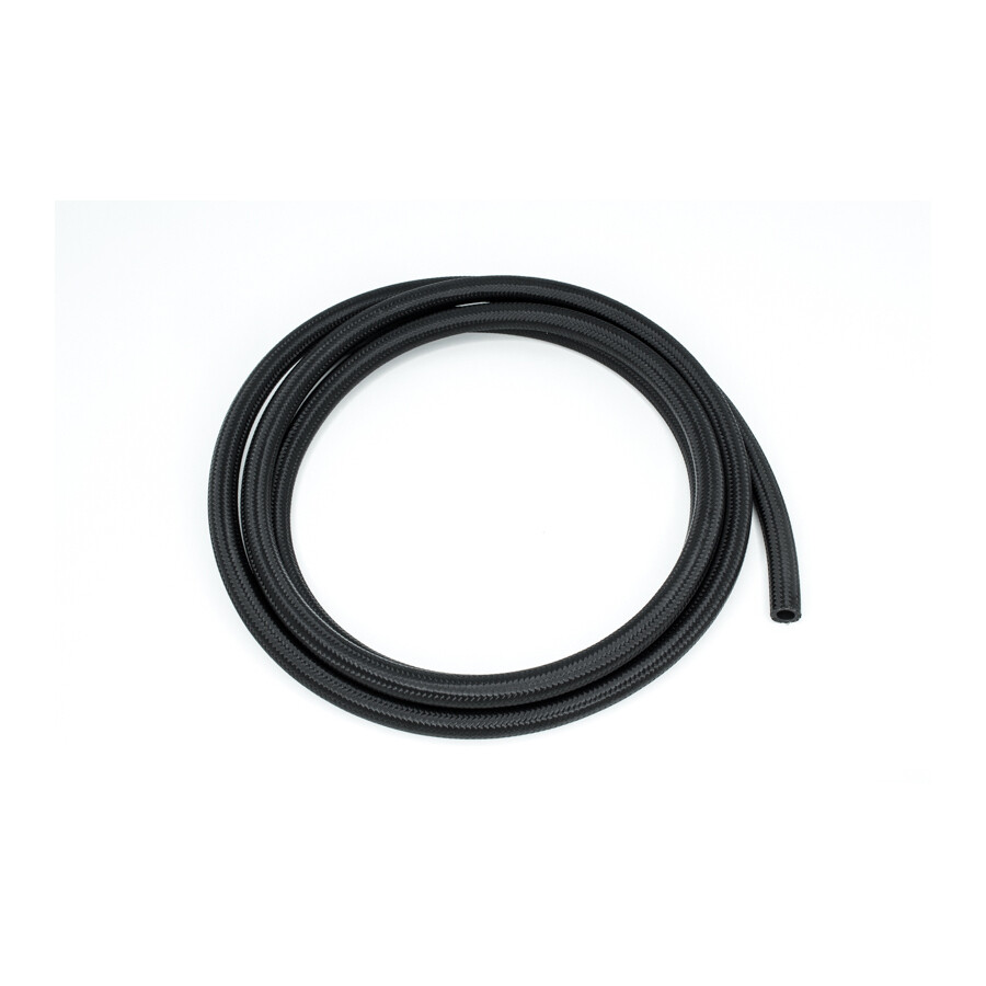 DEATSCHWERKS - 8AN Black Nylon Braided CPE Hose - 10 Feet