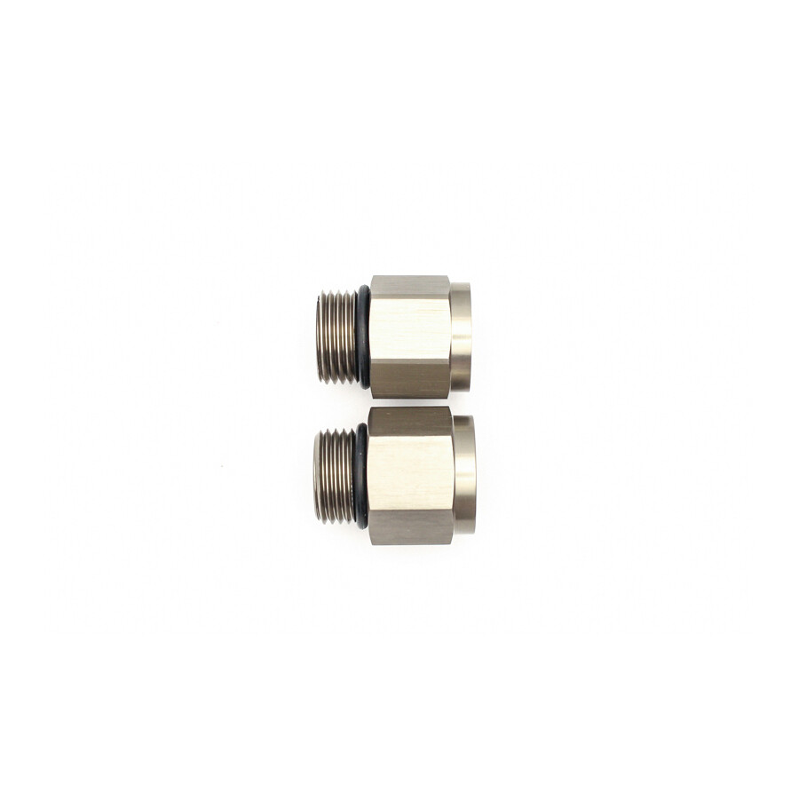 DEATSCHWERKS - DW350iL 8ORB Male to Metric Female Plumbing Kit to Replace Bosch 044 w/O-Ring