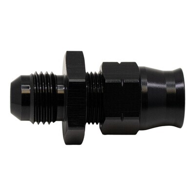 DEATSCHWERKS - 6AN to 3/8 Hardline Compression Adapter Anodized Matte Black