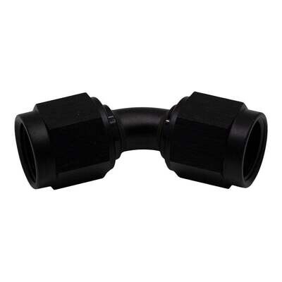 DEATSCHWERKS - 6AN 45-Degree to 6AN 45-Degree Coupler Anodized Matte Black
