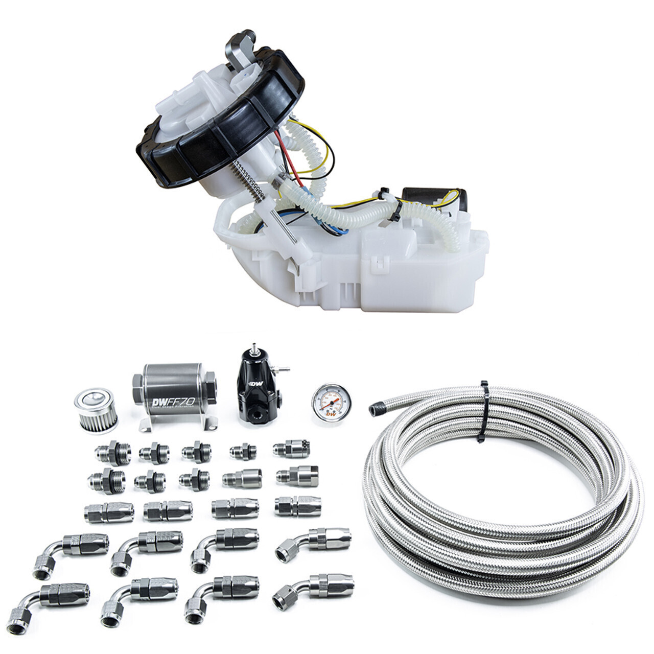 DEATSCHWERKS - DW400 Pump Module Return Kit SS CPE (Civic 01-05/RSX 02-06)