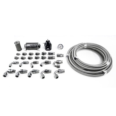DEATSCHWERKS - X2 Series -10AN PTFE Plumbing Kit (Mustang 11-19)
