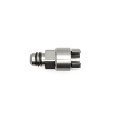 DEATSCHWERKS - 6AN Male Flare to 3/8&quot; Female EFI Quick Connect Adapter