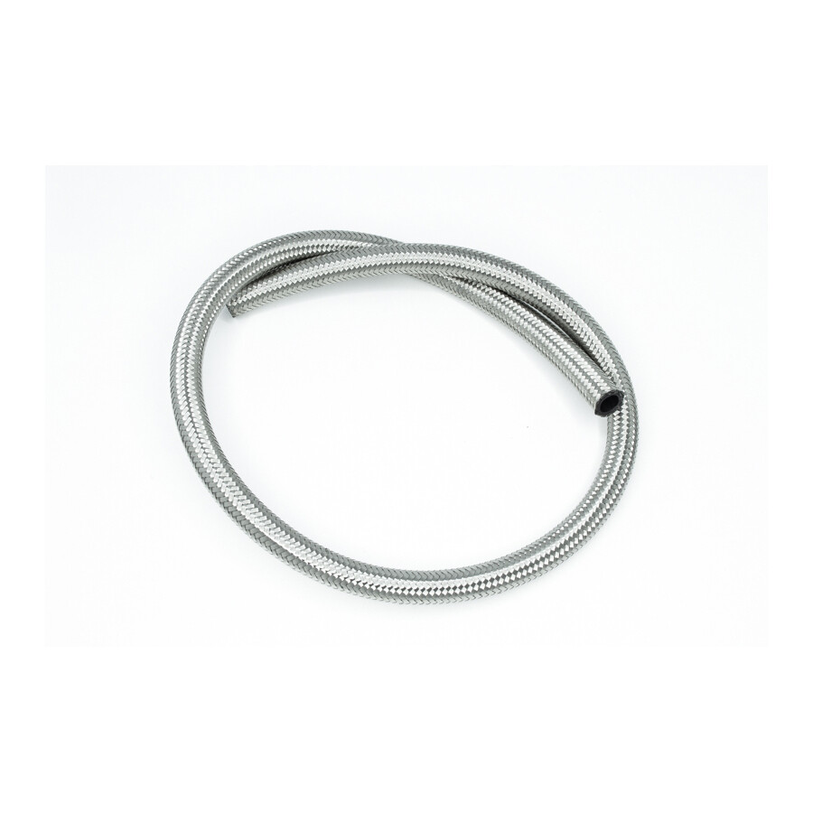 DEATSCHWERKS - 8AN Stainless Steel Double Braided CPE Hose - 3 Feet