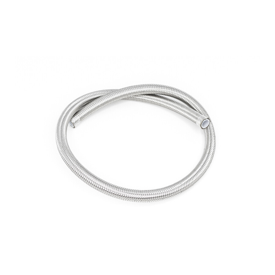 DEATSCHWERKS - 6AN Stainless Steel Double Braided PTFE Hose - 3 Feet