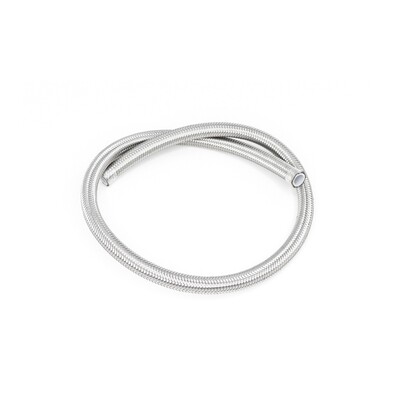 DEATSCHWERKS - 6AN Stainless Steel Double Braided PTFE Hose - 3 Feet