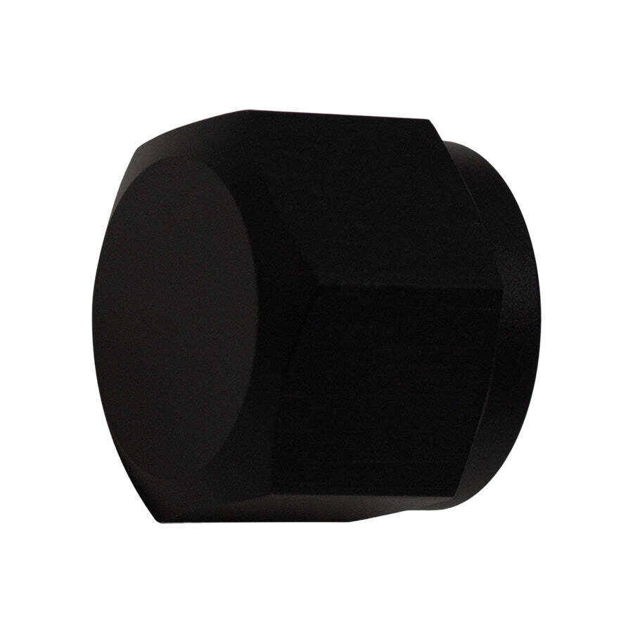 DEATSCHWERKS - 10AN Female Flare Cap Anodized Matte Black